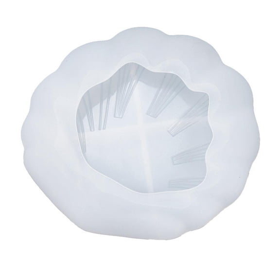 Necvior Crystal Epoxy Resin Mold for Shell Dish Plate Casting Silicone Mould DIY Crafts Jewelry Decoration Making Tools