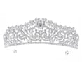 thumbnail image 1 of Necvior Crystal Tiara Crowns Women Sparkling Princess Tiara for Bride Fashion Bridal Hair Accessories for Wedding Birthday Prom, 1 of 10