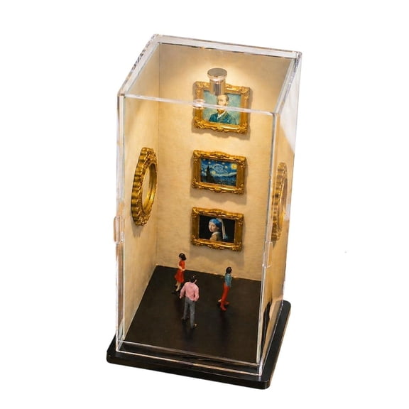 Necvior Customizable Acrylic Display Box With Multiple Layer Design For Collector Showcases