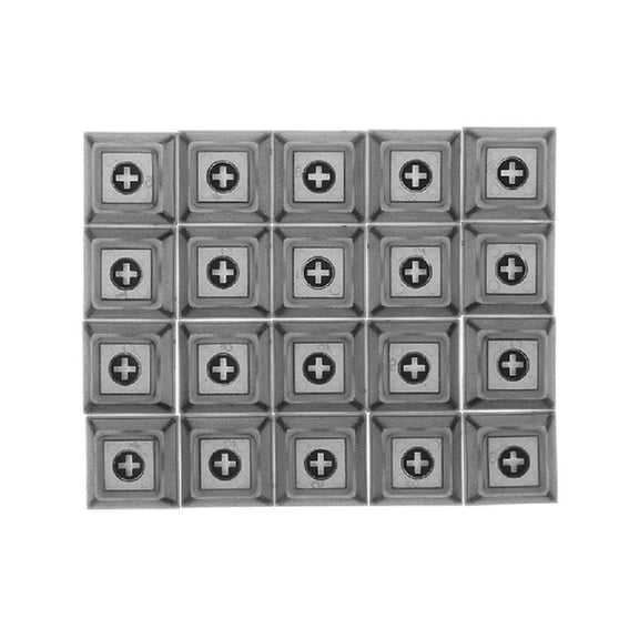 Necvior Customized PBT Blank Keycaps DSA Profile 1U Height Not Print for Key Cover Replacement for Mechanical Keyboard DIY