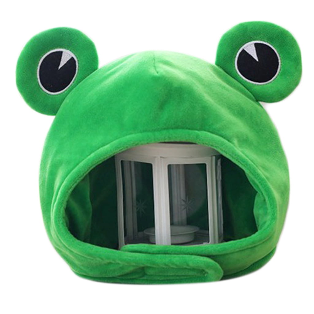Necvior Cute Cartoon for Frog Eyes Plush Hat Headgear Cap Party Dress ...