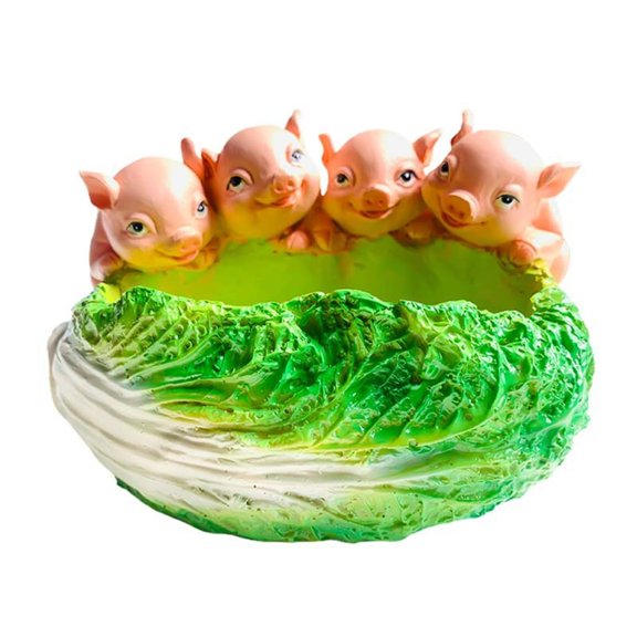 Necvior Cute Succulent Planter Pig Gift Shaped Cartoon Home Decorations Flower Pots