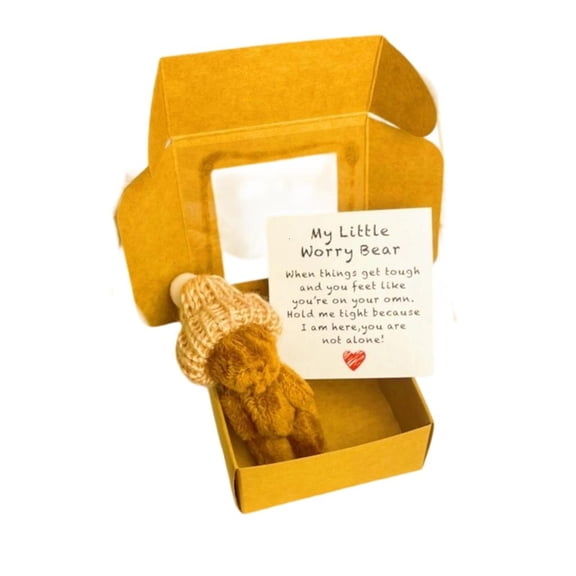 Necvior Cuteness Miniature Bear Gift In Elegant Box Portable Plushes Toy For Children Parties And Event For Birthday Party