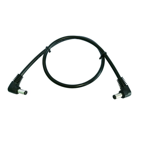 Necvior DC5521 Power Cord Right Angle Male to Male Connectors Cable Line 18AWG 5.5mmx 2.1mm Support up to 120W Charging