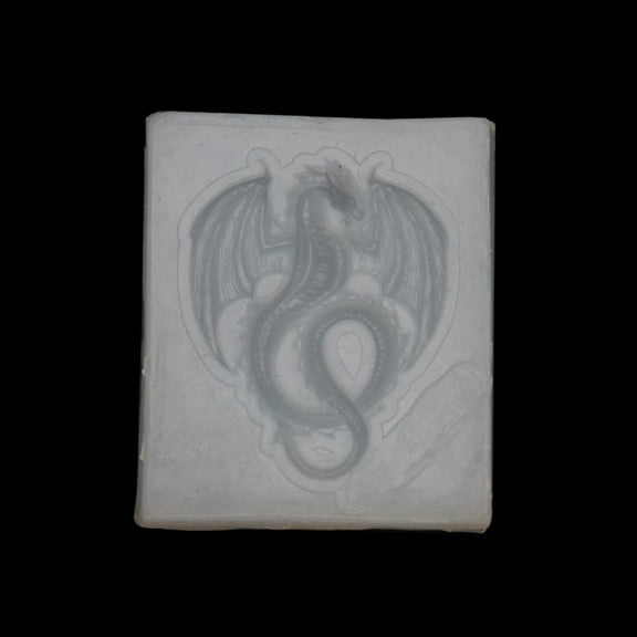 Necvior DIY 3D Flying Dragon Silicone Fondant Mold Resin Candy Chocolate Molds