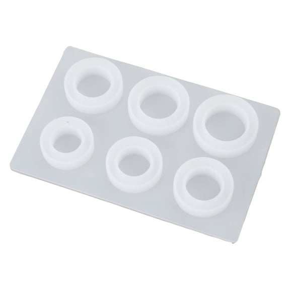 Necvior DIY Epoxy Resin Rings Casting Mold Environmentally Friendly Silicone Mould
