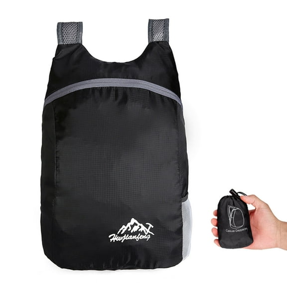 Necvior Daypacks Small Casual Foldable Backpack Outdoor Bag 15L