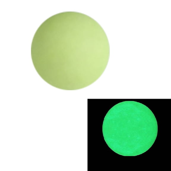 Necvior Delicate Glow In Dark Quartz Crystal Sphere Ball Blue Luminous 3.5cm + BASE