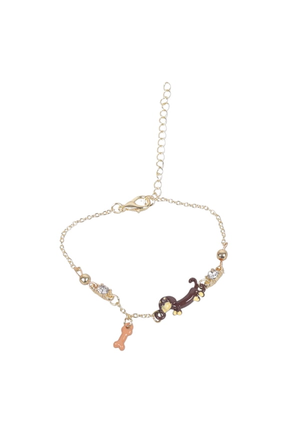 Delightful Sausage Dog Bracelet Perfect for Parties Dates and Festive Gifts