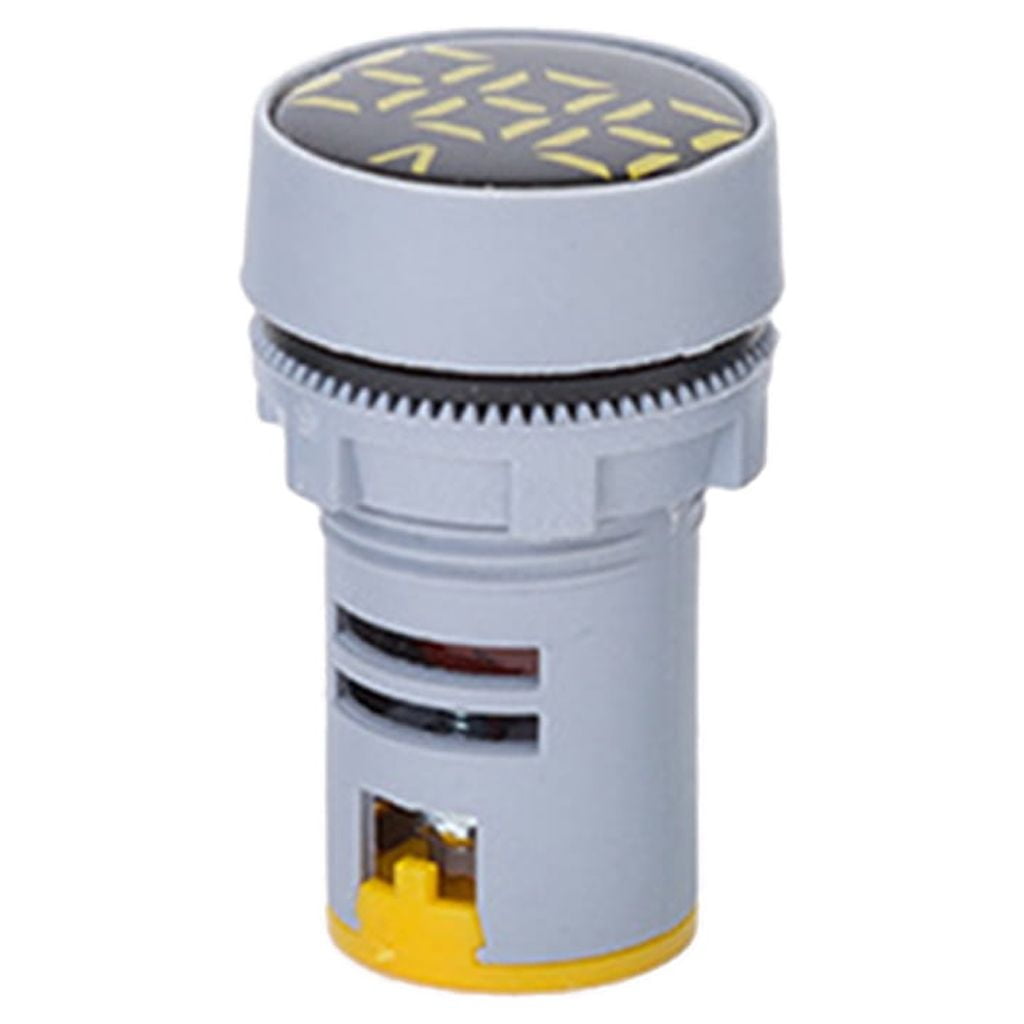 Necvior Diameter 22mm Round Voltage Signal Monitor Practical AC 24-500V ...