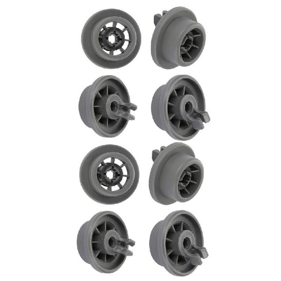Necvior Dishwasher Rollers Home Appliances Part Dishwasher Upper Rollers Plastic Texture