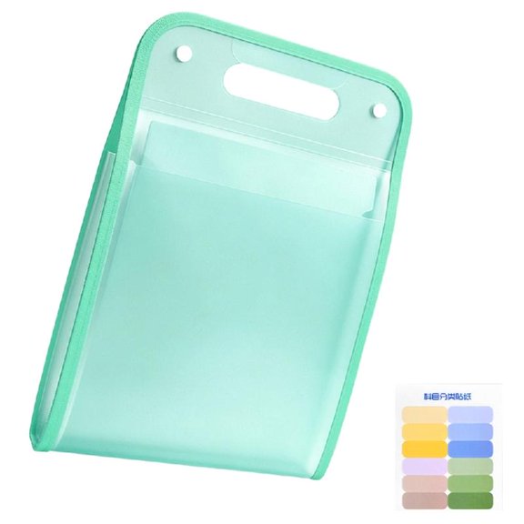Necvior Document Filing Case with Handle for A4 Bill and Form Storage