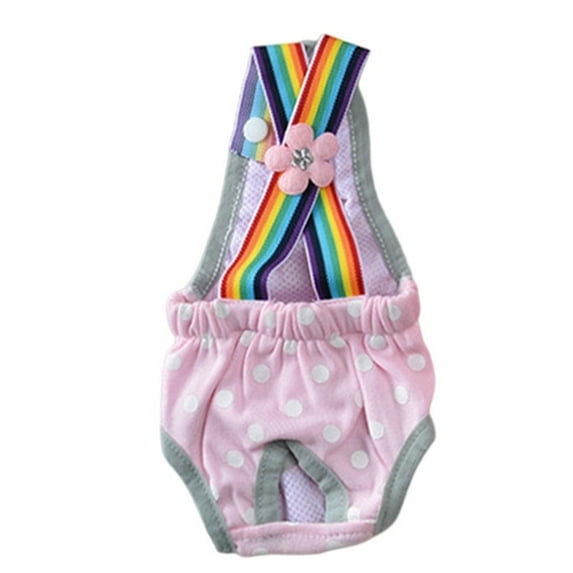 Necvior Dog Period Jumpsuits Briefs Diaper Shorts for Girl Cats Dogs Female Diaper Pants