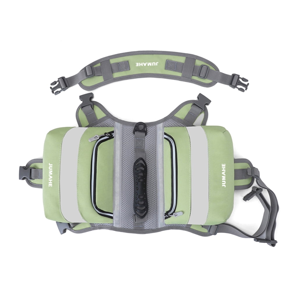 Necvior Dog Self Backpack Outdoor Training Pet Walking Camping Hiking Essential Multifunctional Dog Saddlebag