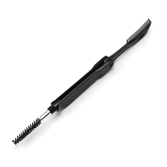 Necvior Double Head Eyebrow Brush Eyelash Brush Shaper,Eyelash Comb Mascara Brush Makeup Grooming Tool for Shaping Brow Lashes