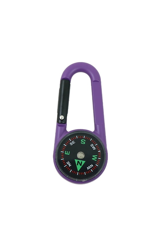 Double Side Compasses Thermometers Light Weight Camping Keychain Enduring