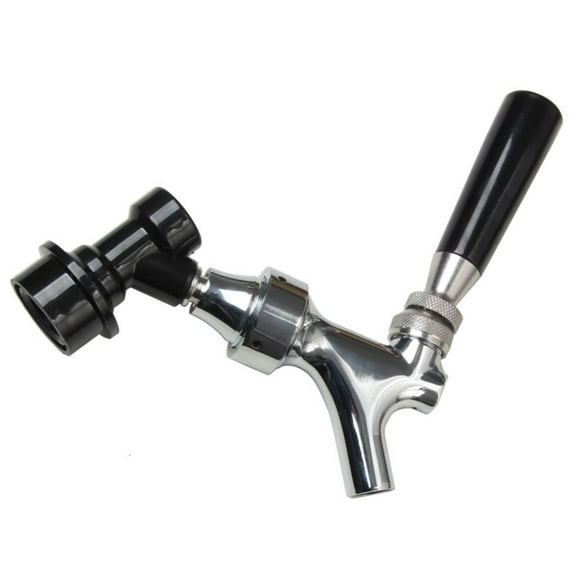 Necvior Durable Ball Lock Kegs Tap Ball Lock Beer Faucet Party Kegs Tap for Home Brewing and Outdoor Event Easy to Use