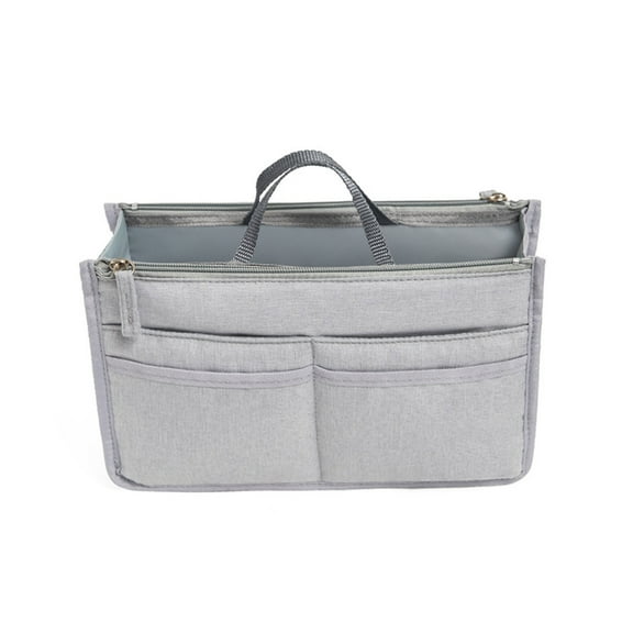 Necvior Durable and Stylish Easy to Clean Insert Bag Organizer Storage Pouch for Makeup