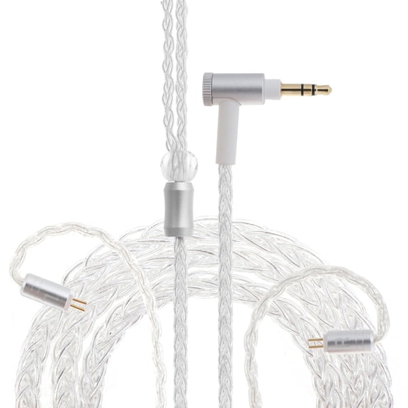 Necvior Earphone Cable MMCX for Ultimate Ears UE TF10 SF3 SF5 5EB 5pro TripleFi 15vm TF15 LN005448 Single Crystal Coppe Cable