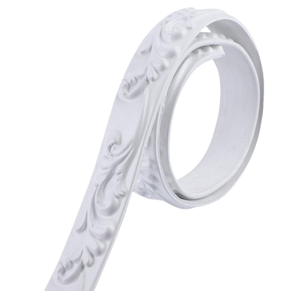 Necvior Easy Installs Peels and Stick Molding Trim, 16.4feet Flexible Wall and Cabinet Edgeds Trim for Home Decoration