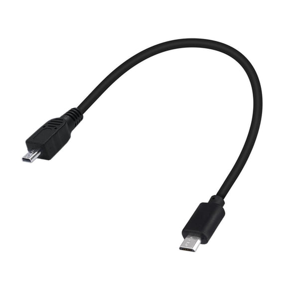 Necvior Efficient Mini USB to USB C OTG Cable USB C Cable for DSLR Cameras Seamlessly Connection to Laptops Desktops Smartphones