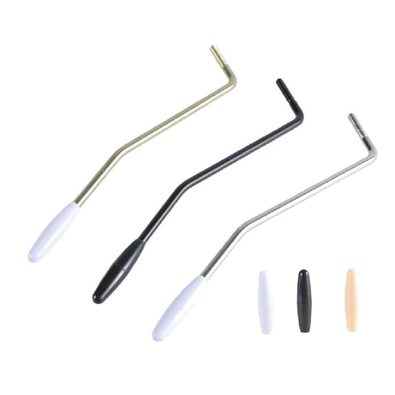 Necvior Electric Guitar Single Tremolo Arm 5/6mm Thread Tremolo Arm for Electric Guitar
