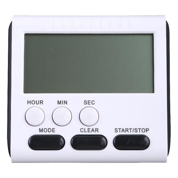 Necvior 24 Hours Kitchen Timer Digital Timer with Clock for Cooking Classroom Timer