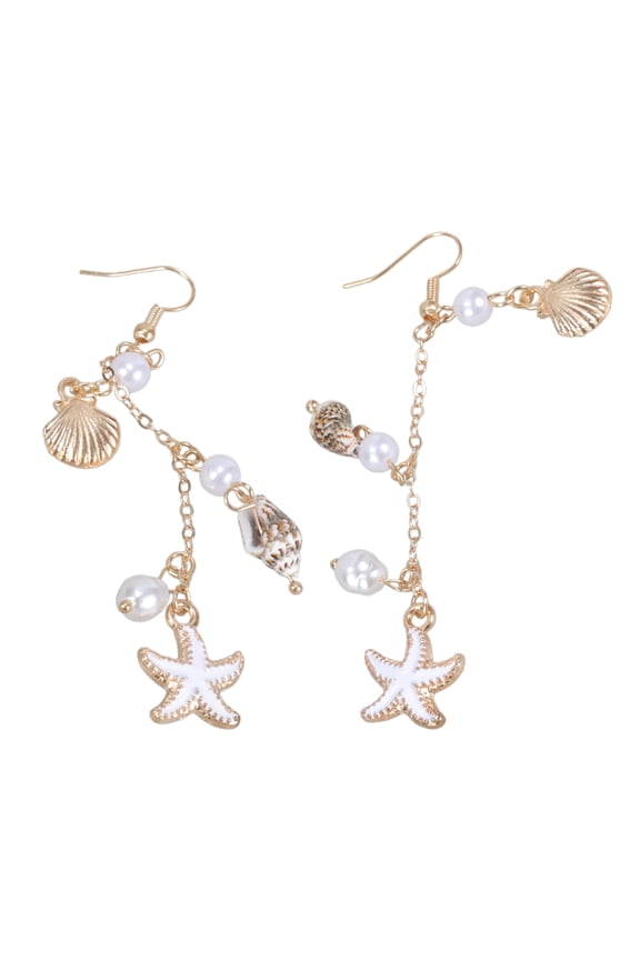 Elegant Beach Inspired Conch Earrings Portable Designs for Stylish Outfits