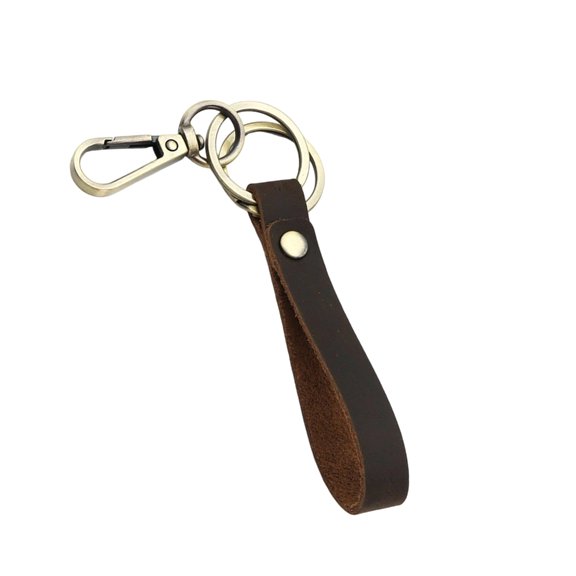 Necvior Elegant Sturdy Keychain Genuine Portable for Business or Casual