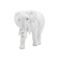 Necvior Elephant Sculpture Figurine Luck and Wealth Symbol For Desk and Cabinet Decors Gift Choice