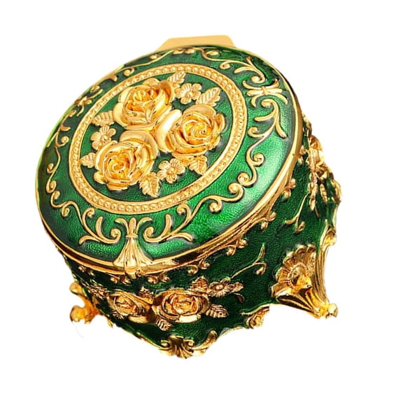 Necvior Enamel Jewelry Case for Necklace Bracelet Rings Storage Solution For Accessories Metal Construction Display Box