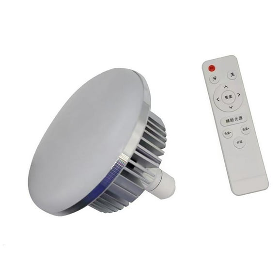 Necvior Energy Saving 85W 155W LED Photography Lamp Bulb with Remote Control for Adjustable