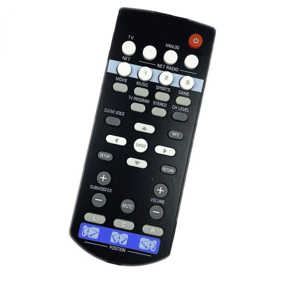 Necvior Ergonomic Remote Control Replacement For FSR86 ZP80780 SRT-1500 YSP-1600