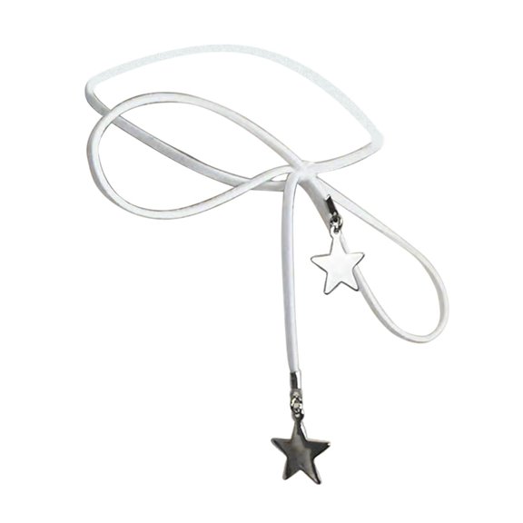 Necvior European and American Novel Simple Five-Pointed Star All-match Clavicle Chain Adjustable Korean Cloth Cold Wind Necklace