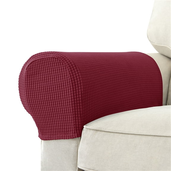 Necvior Fabric Chair Arm Cover Sofa Armrest Covers For Home Office Use Easy Cleaning