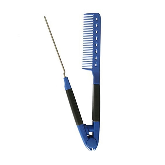 Necvior Fashion Straight Hair Styling Tool V Shape Designs Comb for Men and Women