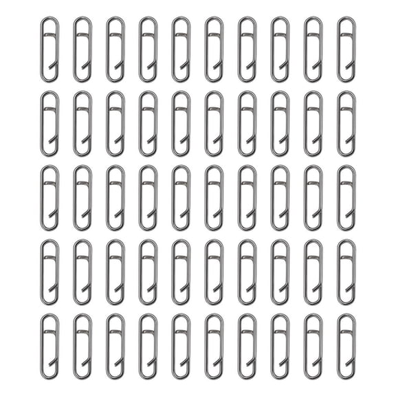 Necvior Fast Snaps Speed Clip Fishing Tackle Power Fishing Clip Quick Changing Connector Link Split Rings Snaps Fishing Clip