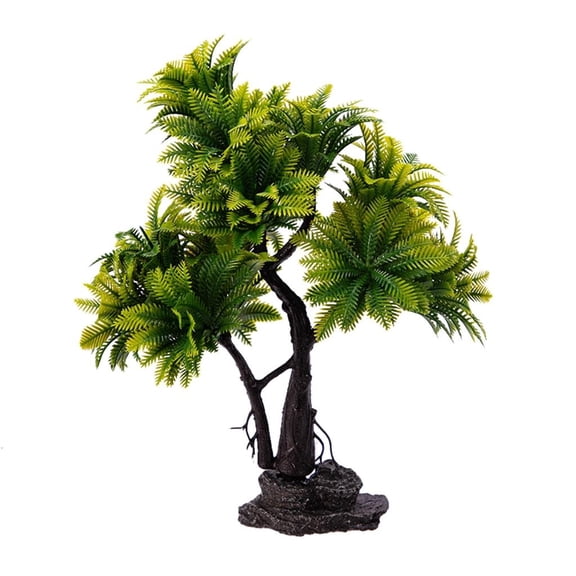 Necvior Unique Fishes Hideouts Hollows Tree Ornaments Aquariums Landscape Decoration for Bettas and Small Fishes