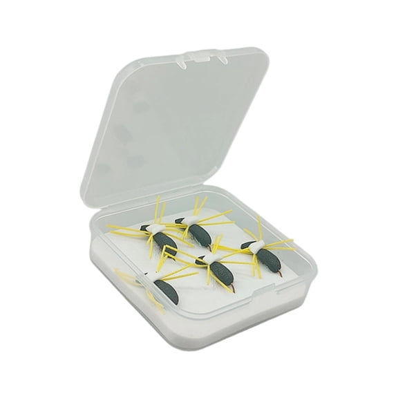 Necvior Fly Fishing Lures Easy To Carry Fast Change Design Foam Spiders Fly For Travel