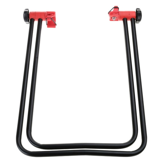 Necvior Foldable Bike Floor Stand Bike Stand Repair Rack for Mountain & Road Bicycles