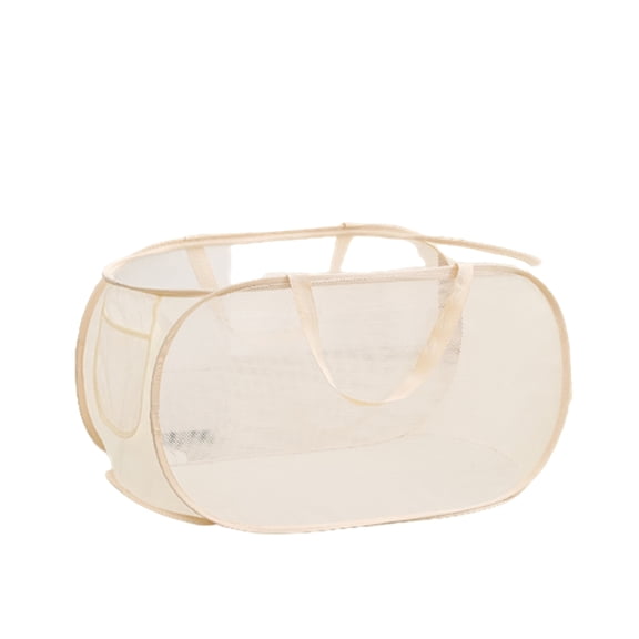 Necvior Foldable Laundry Basket with Handles Collapsible Washable Container Supplies