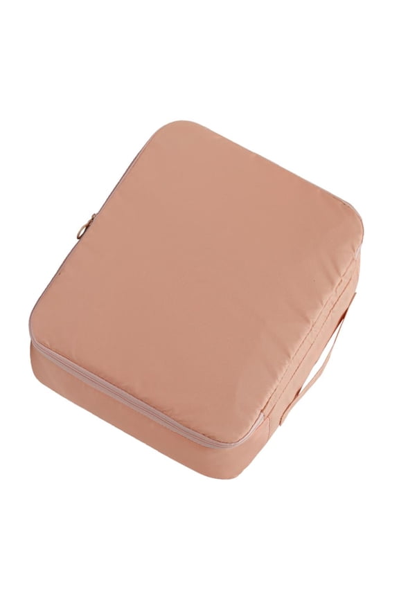 Foldable Mesh Travel Organizers Bag 3 Compartment Water Resistant Storage Pouch