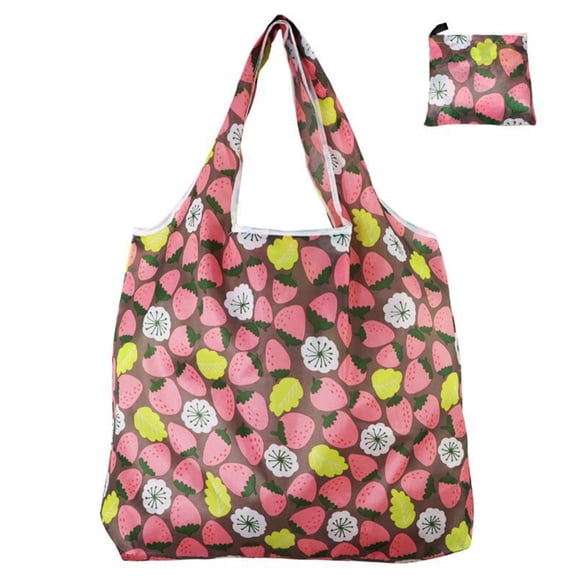 Necvior Foldable Shopping Bag Reusable Convenient for Groceries Say No to Plastics Bags