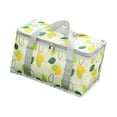 thumbnail image 1 of Necvior Food Delivery Insulated Bag Portable Insulated Picnic Bag with Zippers Top Insulated Picnic Basket Coolers Bag Enduring, 1 of 21