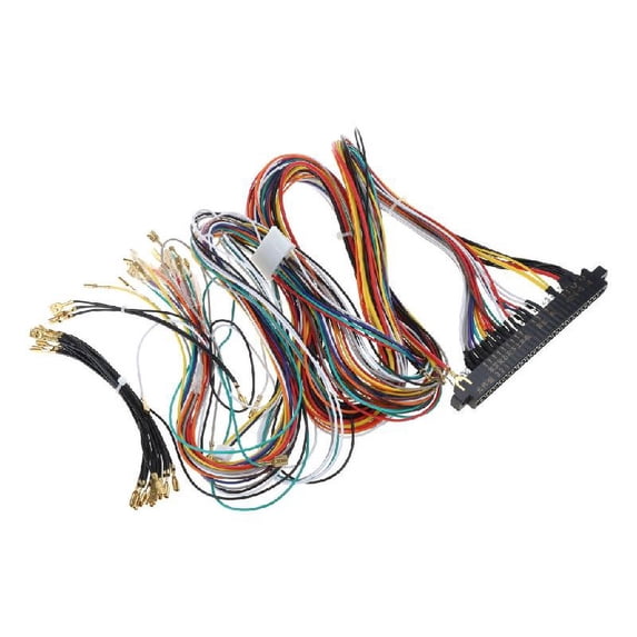 Necvior For Arcade Cabinet Accessories Games Jamma Wire Harness 28 Pin Jamma