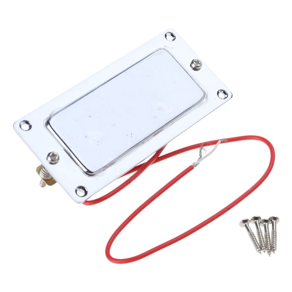 Necvior Professional Mini Humbucker Pickup Fit for Electric Guitar 6.5K Resistance