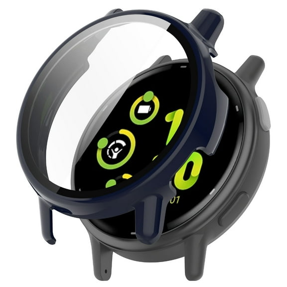 Necvior For Vivoactive 5 Active 5 Hard Screen Protector Tempered Film   Case Cover Shell