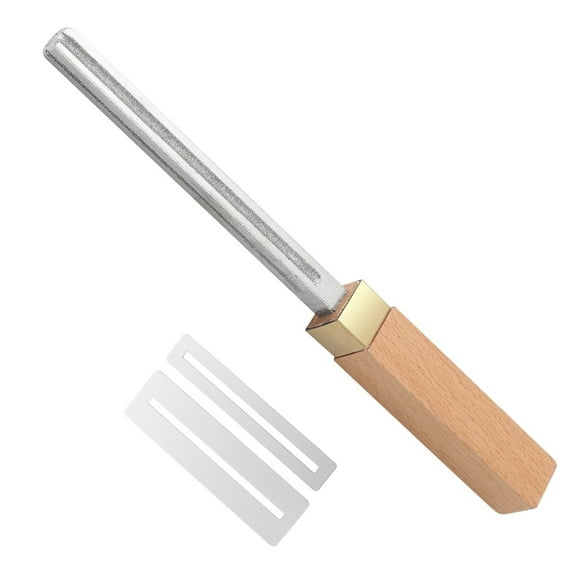 Necvior Fret End Dressing File Fret End Rounded Tool Guitar Fret Crowning File