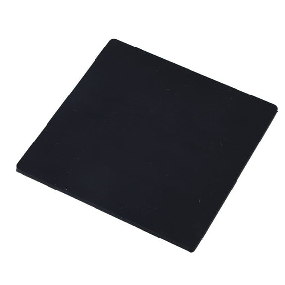 Necvior Functional Black Silicone Drink Coasters Nonslip Square Cup Pad Mat Protects Furniture from Stain and Scratches Black