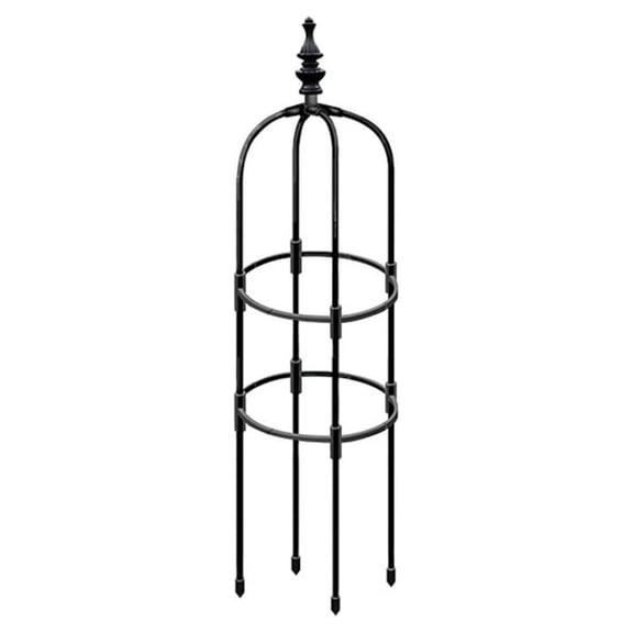 Necvior Garden Trellis U-Shaped Plant Stand Plant Flower Vegetables Climbing Frame Plastic Coating Support Tomato Cages